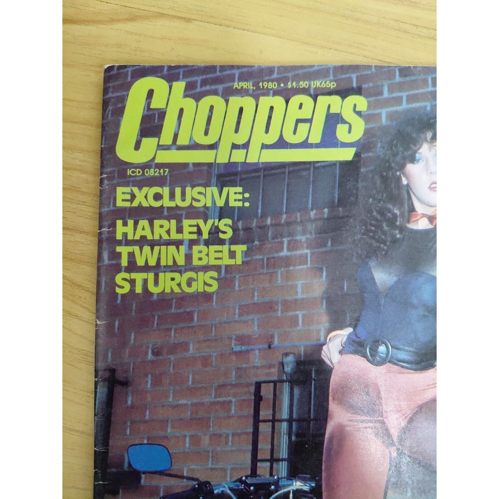 APRIL 1980 CHOPPERS MOTORCYCLE‎ MAGAZINE VTG - Picture 2 of 7